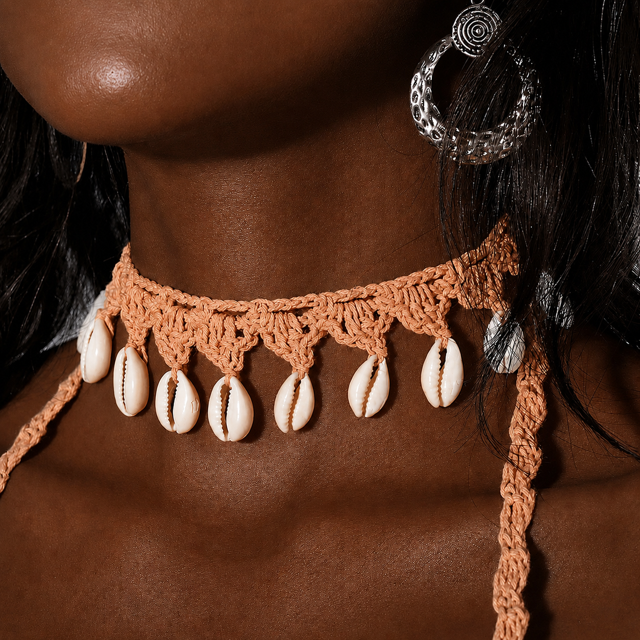 Cowrie Choker